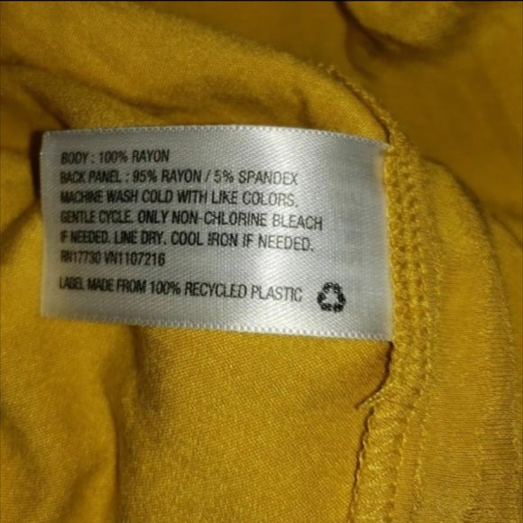 Mustard Yellow Peasant Top - Picture 10 of 10